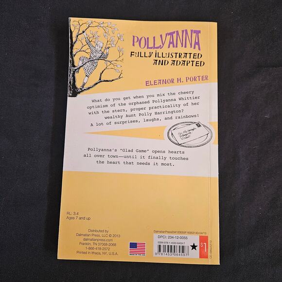 Dalmation Press Books Lot of 3 Pollyanna Peter Pan and Wizard of Oz Classics - Picture 3 of 11